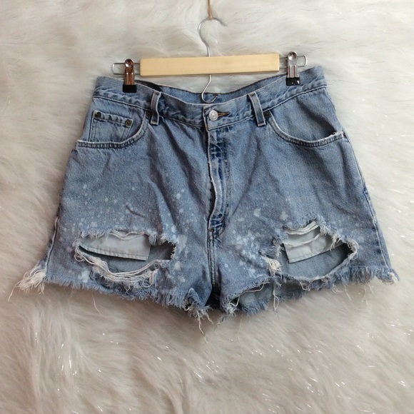 Distressed Shorts Levis Top Sellers, UP 